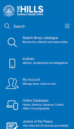 The Hills Shire Library screenshot 1