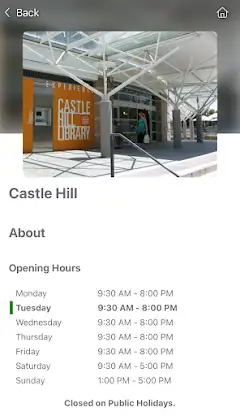 The Hills Shire Library screenshot 6