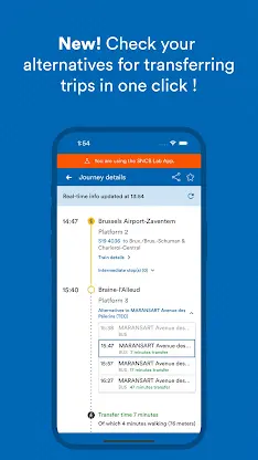 SNCB Lab screenshot 3