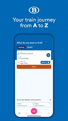 SNCB/NMBS: Timetable & tickets screenshot 1