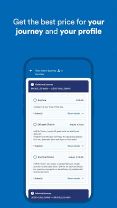 SNCB/NMBS: Timetable & tickets screenshot 5