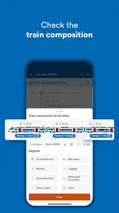 SNCB/NMBS: Timetable & tickets screenshot 3