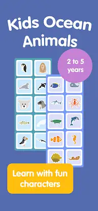 Kids Ocean Animals - Toddlers screenshot 1