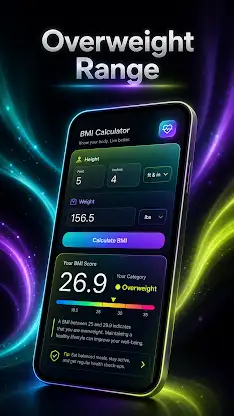 BMI Calculator Body Mass Index screenshot 1
