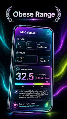 BMI Calculator Body Mass Index screenshot 2