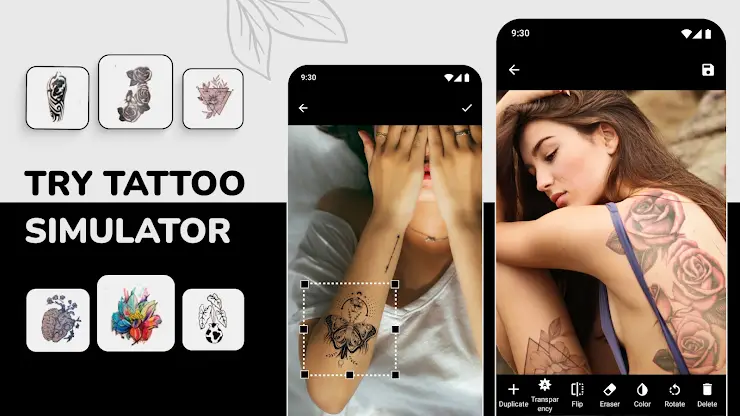 Tattoo Simulator Tattoo Maker screenshot 1