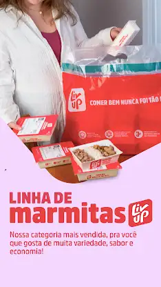 Liv Up – Comida Saudável screenshot 3