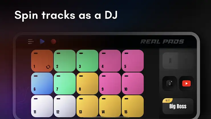 Real Pads: electro octapads DJ screenshot 5