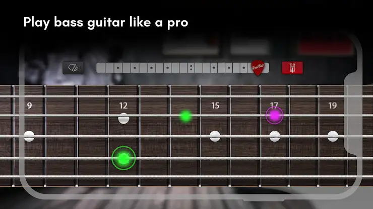 Real Bass electric bass guitar screenshot 5
