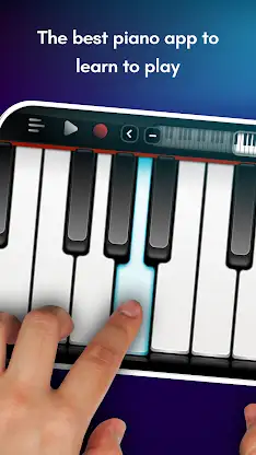 Real Piano electronic keyboard screenshot 1