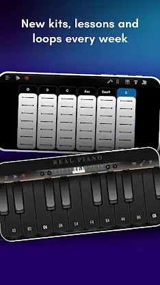 Real Piano electronic keyboard screenshot 6