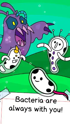 Bacteria Evolution: Idle Merge screenshot 1