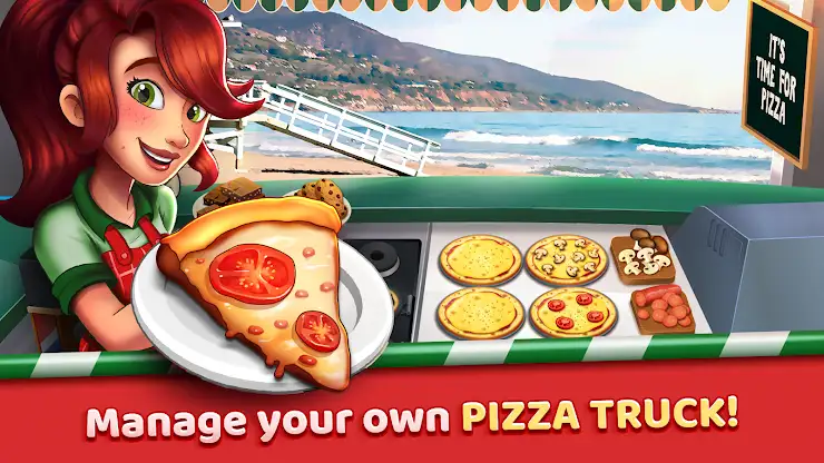 Pizza Truck California Cooking screenshot 1