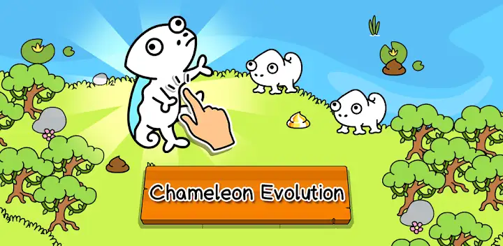 Chameleon Evolution: Pet Merge — Android game banner