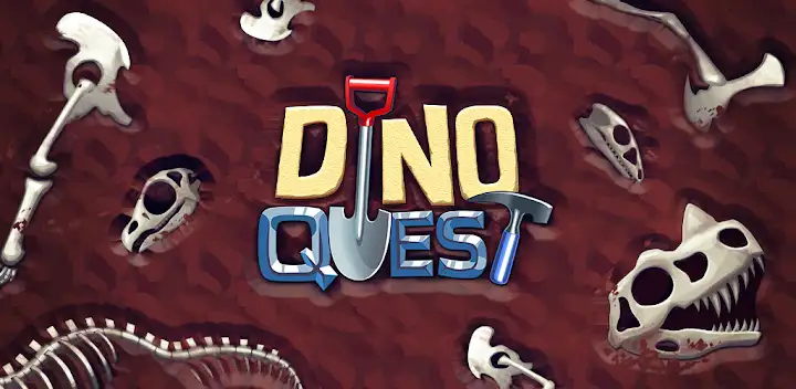 Dino Quest: Dig Dinosaur Game — Android game banner