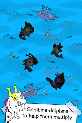 Dolphin Evolution: Idle Mutant screenshot 3