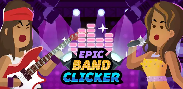 Epic Band Rock Star Music Game — Android game banner