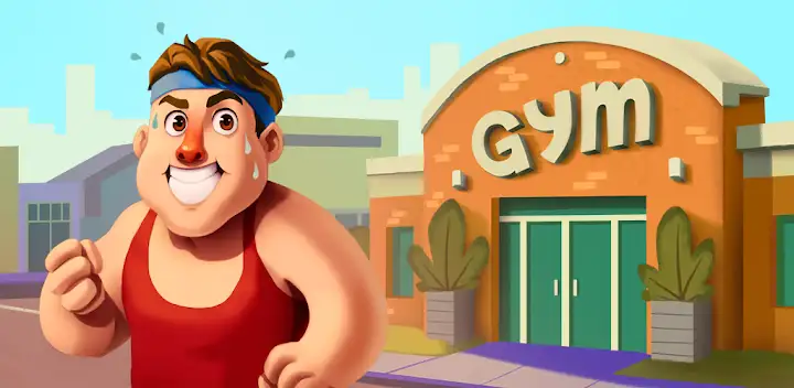 Fat No More: Sports Gym Game! — Android game banner
