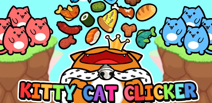 Kitty Cat Clicker: Idle Game — Android game banner