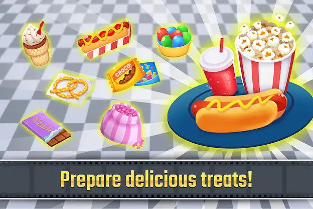 My Cine Treats Shop: Food Game screenshot 3