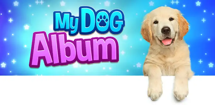 My Dog Album - Cute Puppy Stic — Android game banner