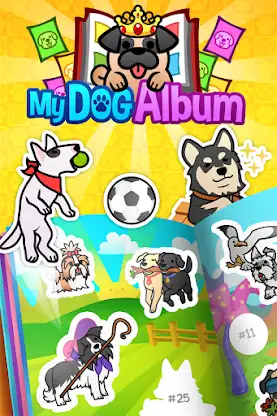 My Dog Album - Cute Puppy Stic screenshot 1