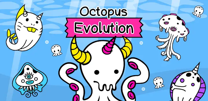 Octopus Evolution: Idle Game — Android game banner