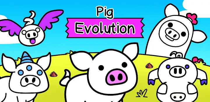 Pig Evolution: Idle Simulator — Android game banner