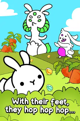 Rabbit Evolution: Merge Bunny screenshot 1