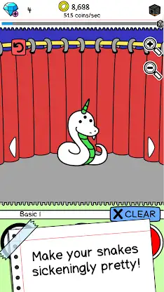 Snake Evolution: Idle Merge IO screenshot 5