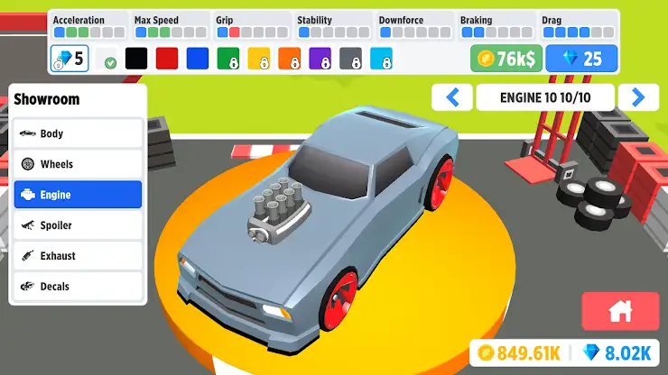 Karting Race: Build & Drive screenshot 7