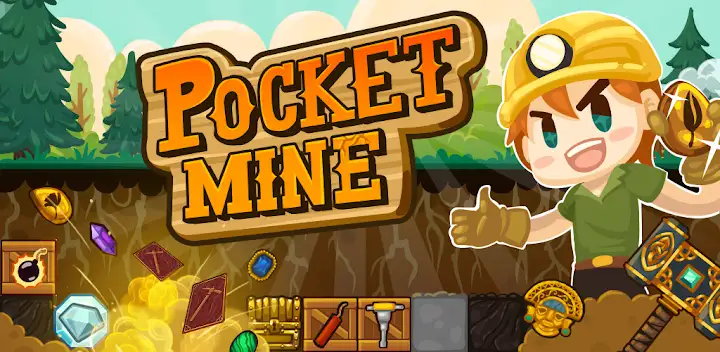 Pocket Mine — Android game banner