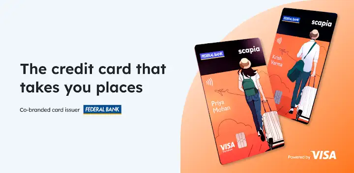 Scapia: A card for travellers — Android app banner