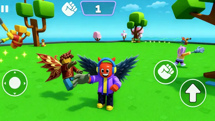 Blox Parkour: Obby Race 3d screenshot 4