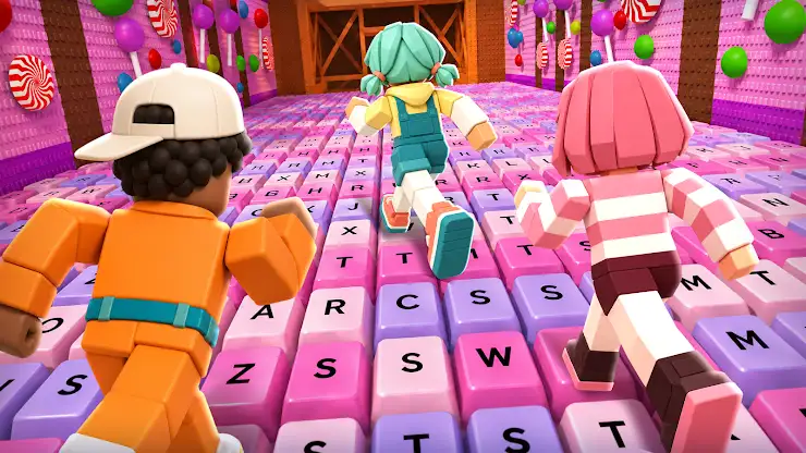 Obby ASMR: Keyboard Run screenshot 1