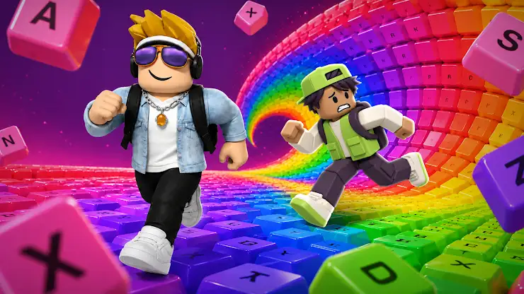 Obby ASMR: Keyboard Run screenshot 6
