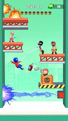 Swing Hero: Rope Fighter screenshot 4
