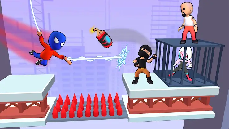 Swing Hero: Rope Fighter screenshot 6