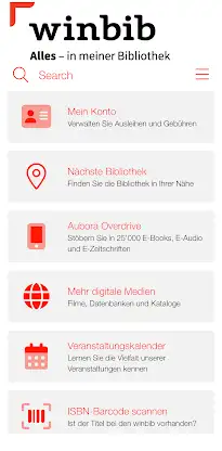 Winterthurer Bibliotheken screenshot 1