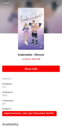 Winterthurer Bibliotheken screenshot 4