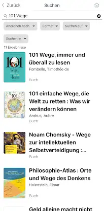 Kantonsbibliothek Baselland screenshot 3