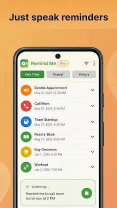 Remind Me (using Call) screenshot 2