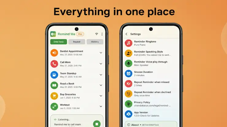 Remind Me (using Call) screenshot 8