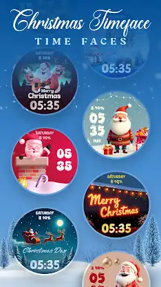 Christmas Timefaces ULTRA SGW7 screenshot 7