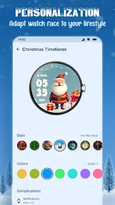 Christmas Timefaces ULTRA SGW7 screenshot 2