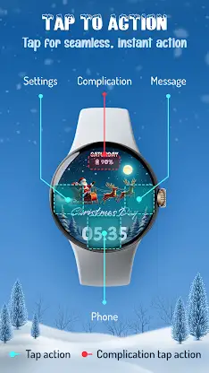 Christmas Timefaces ULTRA SGW7 screenshot 4