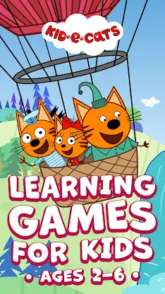 Kid-E-Cats Learning Games 2-6 screenshot 1