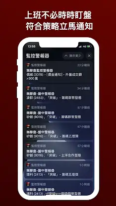 無聊詹 - 監控警報器 (台股即時訊號 + 技術籌碼選股) screenshot 4