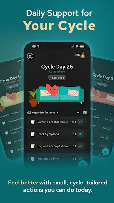 Belle Period & PMDD Tracker screenshot 1