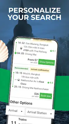 12Go Train, Bus, Ferry, Flight screenshot 5